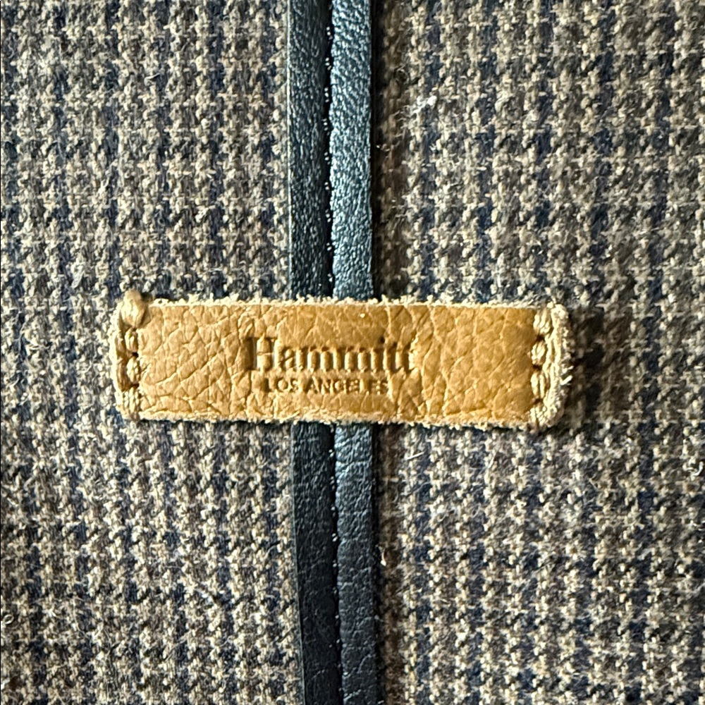 Hammitt Brown Checkered Tote with Black Accents - Picture 2 of 6